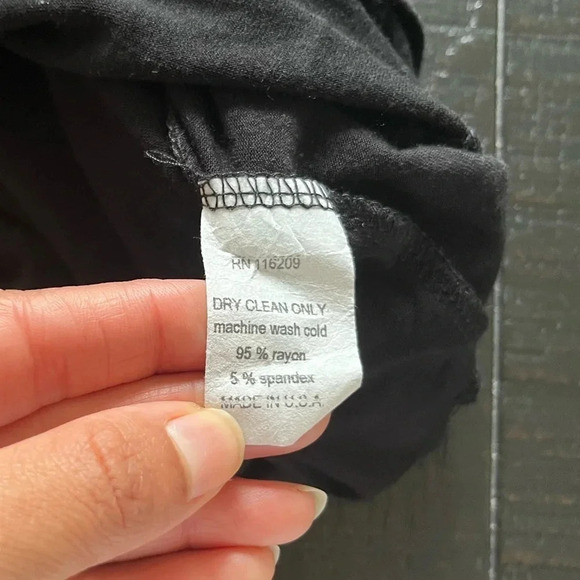 Velvet Torch Black and White Halter Maxi Dress Women's Size Medium - Picture 3 of 7